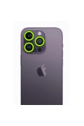 KILIFINI SEÇ - Apple iPhone 12 Pro Max Neon Fosforlu Kamera Lens