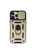 KILIFINI SEÇ - Apple iPhone 13 Pro Max Kılıf Pars Lens Yüzüklü Silikon