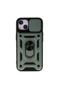 KILIFINI SEÇ - Apple iPhone 14 Kılıf Pars Lens Yüzüklü Silikon
