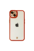 KILIFINI SEÇ - Apple iPhone 14 Plus Kılıf Liva Lens Silikon