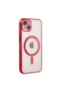 KILIFINI SEÇ - Apple iPhone 14 Plus Kılıf Magneticsafe Lazer Silikon