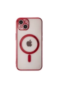 KILIFINI SEÇ - Apple iPhone 14 Plus Kılıf Magneticsafe Lazer Silikon