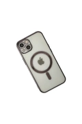 KILIFINI SEÇ - Apple iPhone 14 Plus Kılıf Magneticsafe Lazer Silikon