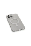 KILIFINI SEÇ - Apple iPhone 14 Pro Kılıf Matte Şeffaf Magneticsafe - Şeffaf