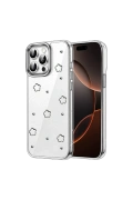 Newface Apple iPhone 14 Pro Max Fiyonk Desenli Kapak