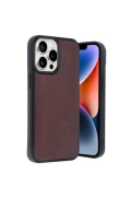 Newface Apple iPhone 14 Pro Max Kılıf Aras Deri Kapak
