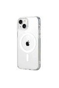 Newface Apple iPhone 15 Combo Sert Şeffaf Magsafe Kapak - Şeffaf