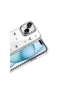 Newface Apple iPhone 15 Fiyonk Desenli Kapak