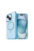 Newface Apple iPhone 15 Plus Live Diamond Magsafe Kapak