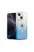 Newface Apple iPhone 15 Plus Pummel Shiny Magsafe Kapak