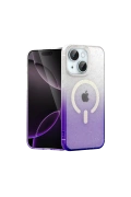 Newface Apple iPhone 15 Plus Pummel Shiny Magsafe Kapak