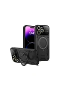 Newface Apple iPhone 15 Pro Max Joy Lens Standlı Kapak
