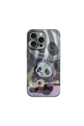 Newface Apple iPhone 15 Pro Max Kılıf Crew Desenli Kapak
