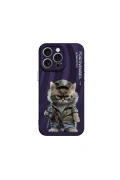 Newface Apple iPhone 15 Pro Max Kılıf Crew Desenli Kapak
