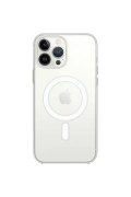 KILIFINI SEÇ - Apple iPhone 15 Pro Max Kılıf Magneticsafe Şeffaf Silikon - Şeffaf