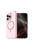 Newface Apple iPhone 15 Pro Max Live Diamond Magsafe Kapak