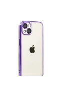 Newface Apple iPhone 15 Razer Lensli Silikon