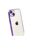 Newface Apple iPhone 15 Razer Lensli Silikon