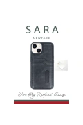 KILIFINI SEÇ - Apple iPhone 15 Sara Kartvizitli Deri Kılıf