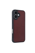 Newface Apple iPhone 16 Kılıf Aras Deri Kapak
