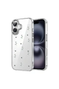 Newface Apple iPhone 16 Plus Fiyonk Desenli Kapak