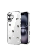 Newface Apple iPhone 16 Plus Fiyonk Desenli Kapak