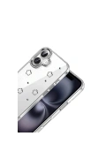 Newface Apple iPhone 16 Plus Fiyonk Desenli Kapak