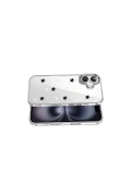 Newface Apple iPhone 16 Plus Fiyonk Desenli Kapak