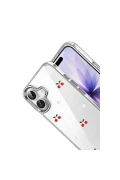 Newface Apple iPhone 16 Plus Fiyonk Desenli Kapak