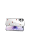 Newface Apple iPhone 16 Plus Fiyonk Desenli Kapak