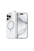 Newface Apple iPhone 16 Pro Live Diamond Magsafe Kapak