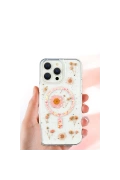 KILIFINI SEÇ - Apple iPhone 16 Pro Max Kılıf Daisy Simli Magsafe Kapak