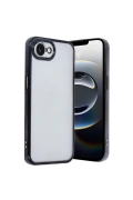 Newface Apple iPhone 16E Kılıf Razer Lensli Silikon