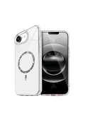 Newface Apple iPhone 16E Live Diamond Magsafe Kapak
