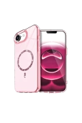 Newface Apple iPhone 16E Live Diamond Magsafe Kapak