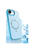 Newface Apple iPhone 16E Live Diamond Magsafe Kapak