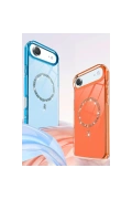 Newface Apple iPhone 17 Air Live Diamond Magsafe Kapak