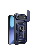 Newface Apple iPhone 17 Air Pars Lens Yüzüklü Silikon