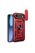 Newface Apple iPhone 17 Air Pars Lens Yüzüklü Silikon