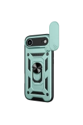 Newface Apple iPhone 17 Air Pars Lens Yüzüklü Silikon