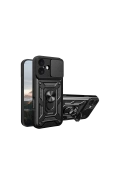 Newface Apple iPhone 17 Pars Lens Yüzüklü Silikon