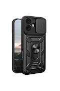 Newface Apple iPhone 17 Pars Lens Yüzüklü Silikon