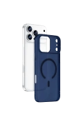 Newface Apple iPhone 17 Pro Combo Sert Şeffaf Magsafe Kapak