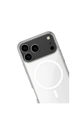 Newface Apple iPhone 17 Pro Max Kılıf Magneticsafe Şeffaf Silikon - Şeffaf