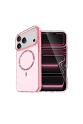 Newface Apple iPhone 17 Pro Max Live Diamond Magsafe Kapak