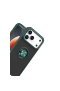 Newface Apple iPhone 17 Pro Max Montreal Yüzüklü Silikon Kapak