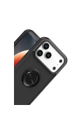 Newface Apple iPhone 17 Pro Max Montreal Yüzüklü Silikon Kapak