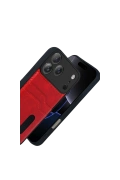 Newface Apple iPhone 17 Pro Max Sara Kartvizitli Deri Kılıf