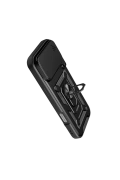 Newface Apple iPhone 17 Pro Pars Lens Yüzüklü Silikon