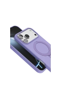 Newface Apple iPhone 17 Pro Regal Magsafe Standlı Kapak
